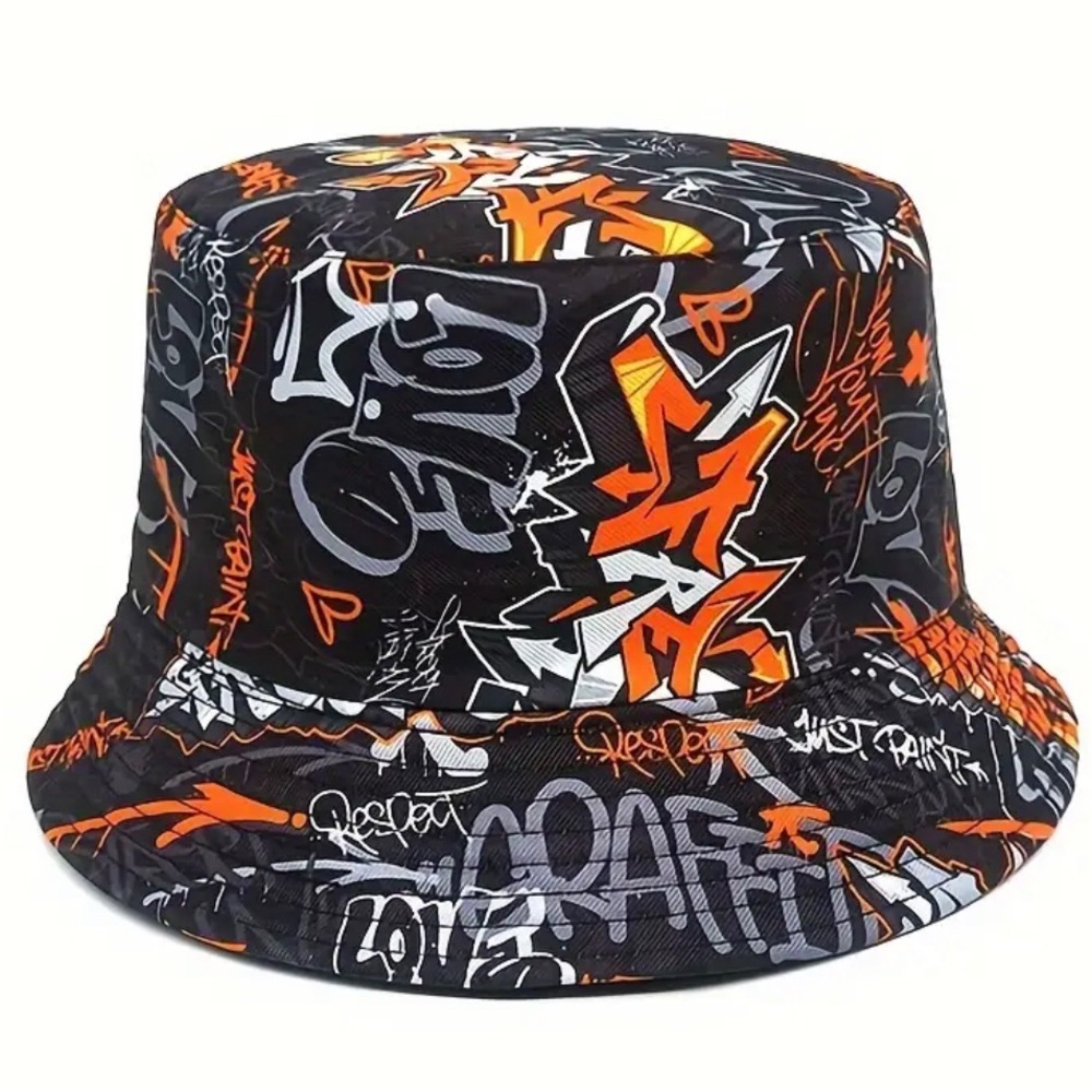 New Men’s and Women’s Bucket Hat (reversible) (Multicolored) (one size)